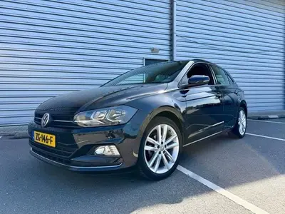 Volkswagen Polo 1.0 TSI Highline Pano 115pk 7-DSG 2019 Zwart uit 2019