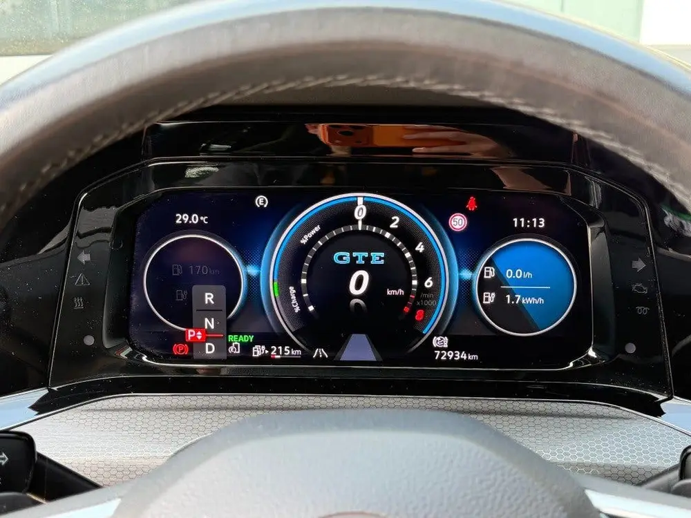Volkswagen GOLF 1.4 EHYBRID GTE Pano 19” R velgen Led uit 2021, foto 11