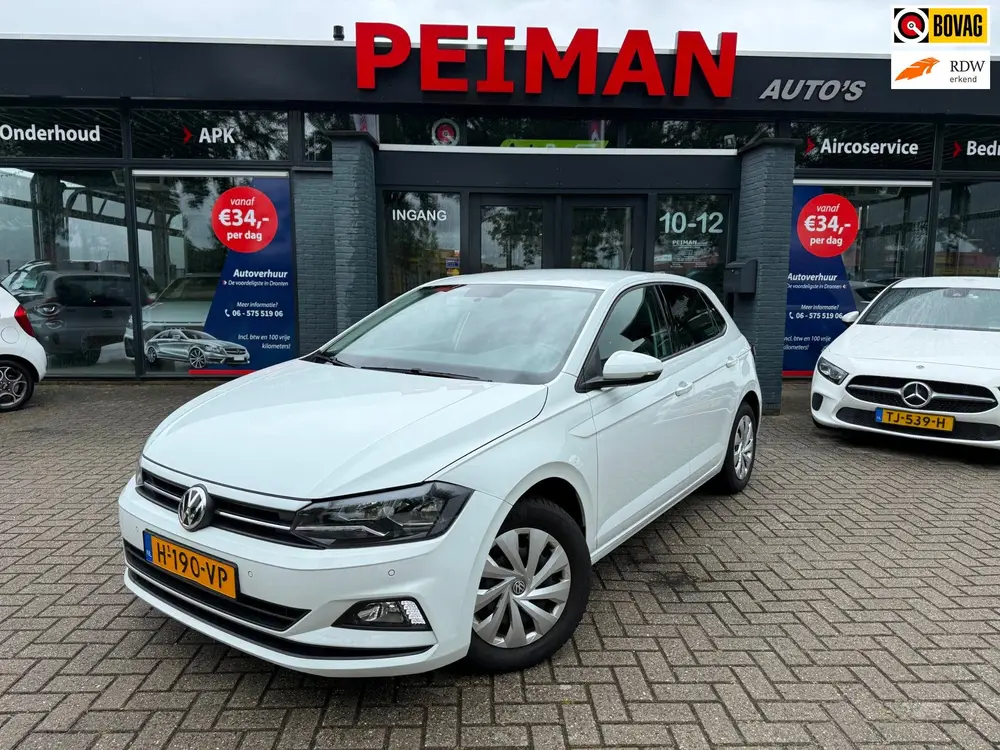 Volkswagen Polo 1.0 TSI Comfortline | Apple Carplay | Adapti uit 2020