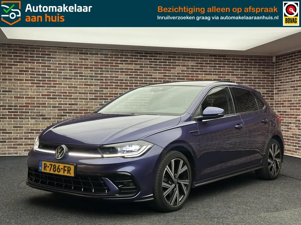 Volkswagen Polo 1.0 TSI R-Line Business | Dak| Keyless| IQ L uit 2021
