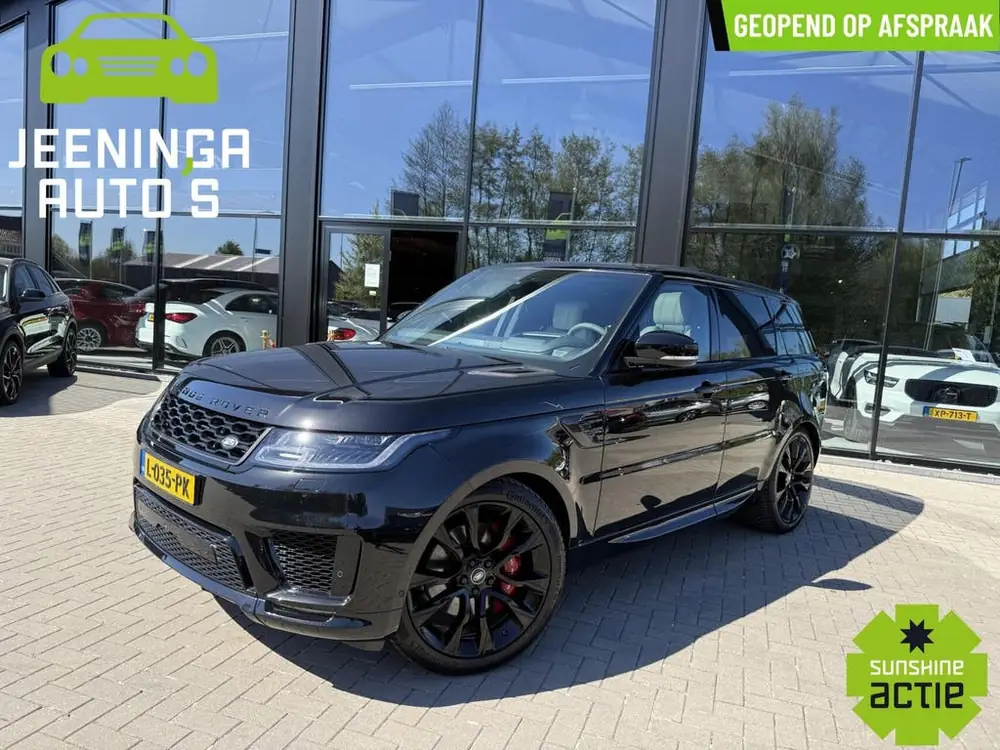 Land Rover Range Rover (sport) Range Rover Sport P400 HST Dynamic Stealth|360Cam uit 2021