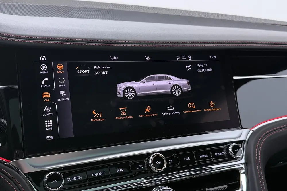 Bentley Flying Spur 2.9 V6 Hybrid Azure | Rotating Display | uit 2023, foto 13