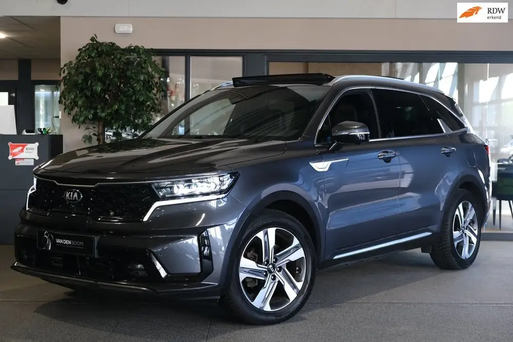 Kia Sorento 1.6 T-GDI Plug-in Hybrid 4WD Leder Pano Led Trek uit 2021