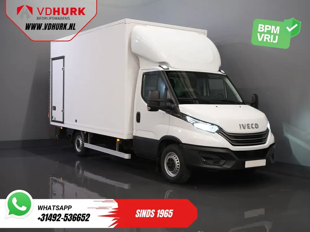 Iveco Daily 35S18HV 3.0 Aut. ZF BPM VRIJ! Bakwagen Laadklep/ uit 2023