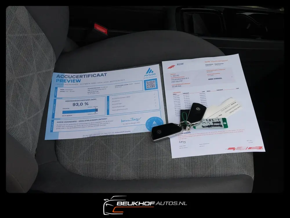 Volkswagen ID.3 58 kWh Adapt Cruise Navi Parksensor Soh 93% uit 2020, foto 7