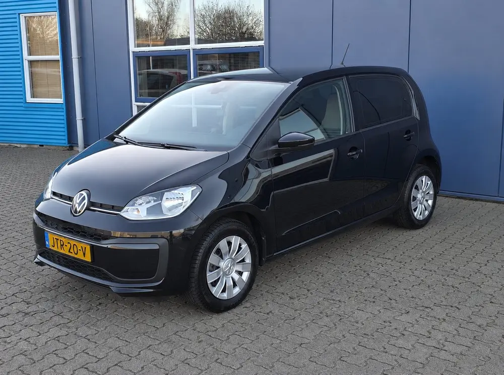 Volkswagen Up! 1.0 2020 5-Drs Zwart|Airco|Cruise|BT|Camera uit 2020, foto 3