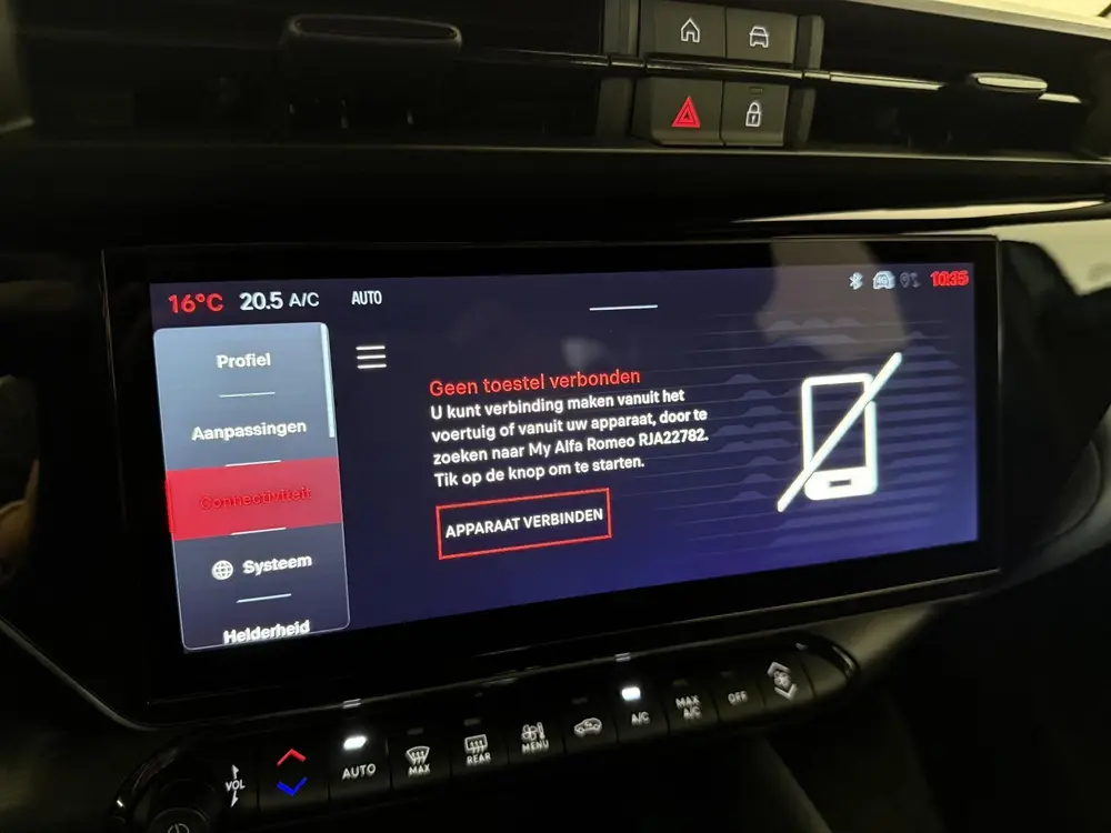 Alfa Romeo Junior Elettrica Automaat 156PK Adaptieve Cruise uit 2025, foto 13