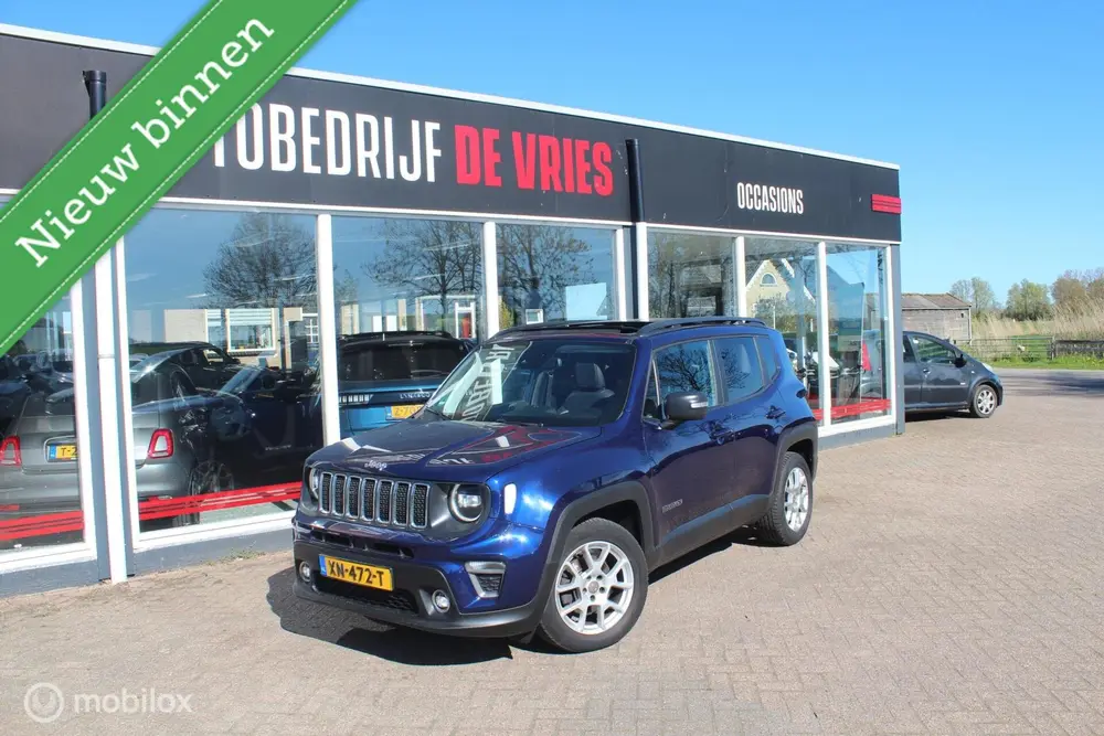 Jeep Renegade 1.3T Freedom Pano/Leder/Adaptive-Cruise/Stoelv uit 2019