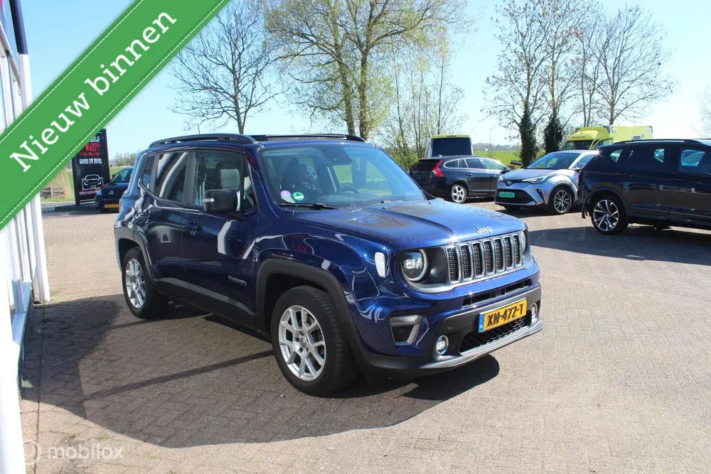 Jeep Renegade 1.3T Freedom Pano/Leder/Adaptive-Cruise/Stoelv uit 2019, foto 3