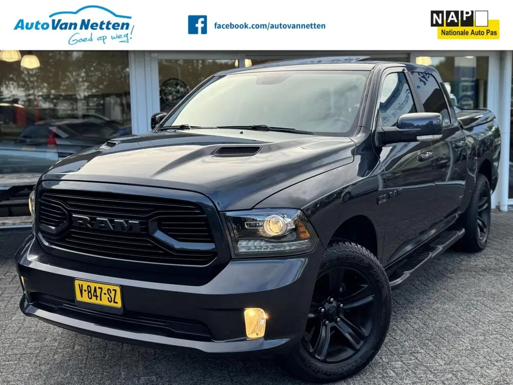 Dodge Ram 1500 5.7 V8 400pk 4x4 Crew Cab 5'7 SPORT,Xenon uit 2019