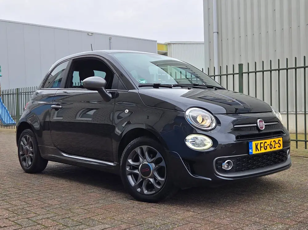 Fiat 500 1.2 Sport-Navigatie-Cruise-Pdc-Leder-Led uit 2019, foto 2