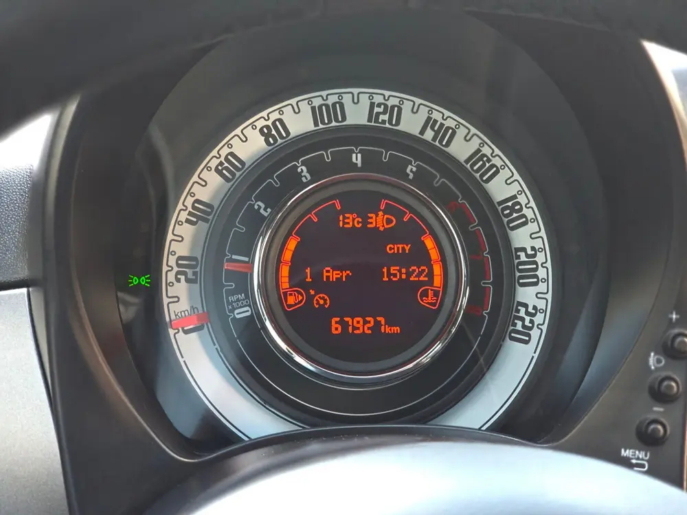Fiat 500 1.2 Sport-Navigatie-Cruise-Pdc-Leder-Led uit 2019, foto 9
