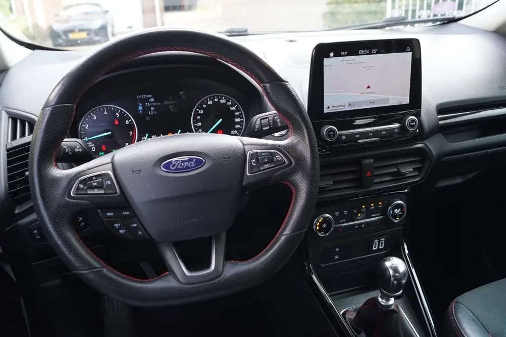 Ford EcoSport 1.0 EcoBoost ST-Line Navi Leder uit 2019, foto 9