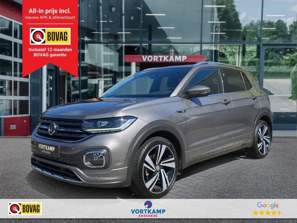 Volkswagen T-CROSS 1.0 TSI R-LINE TREKHAAK/CAMERA/ACC/LED/CA uit 2020