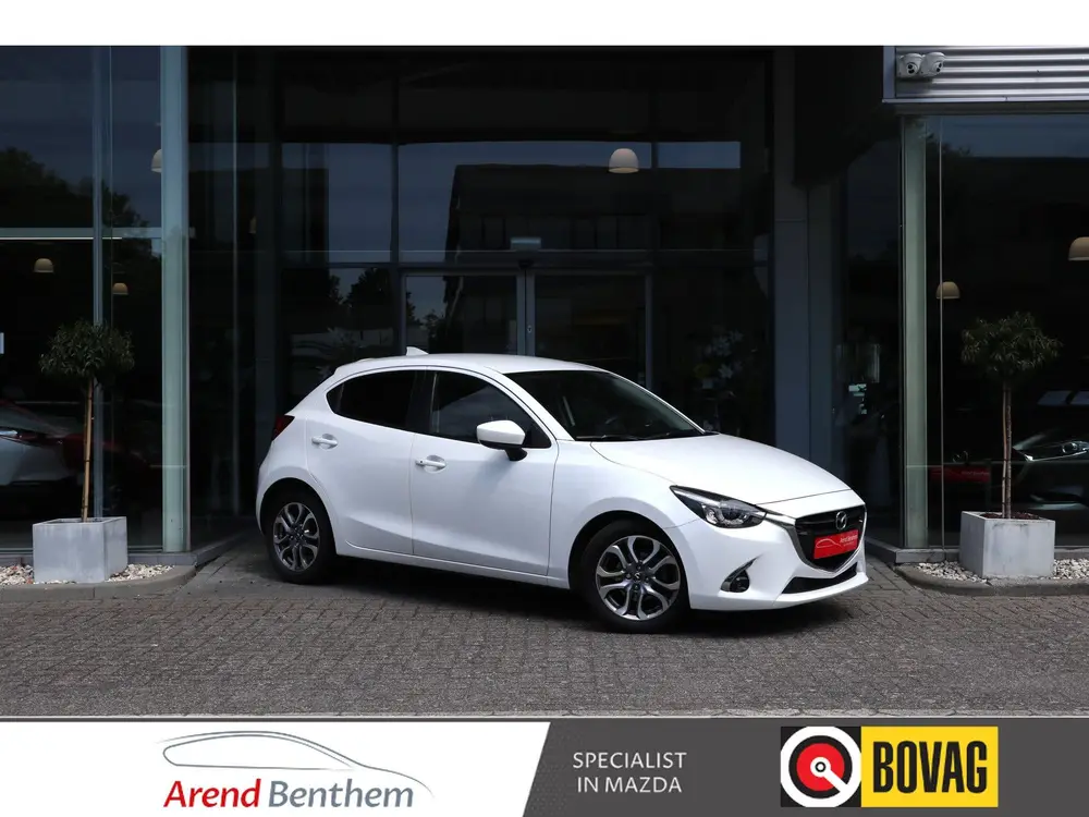 Mazda 2 1.5 Skyactiv-G GT-M Black Suede Camera / Navi / Clim uit 2019