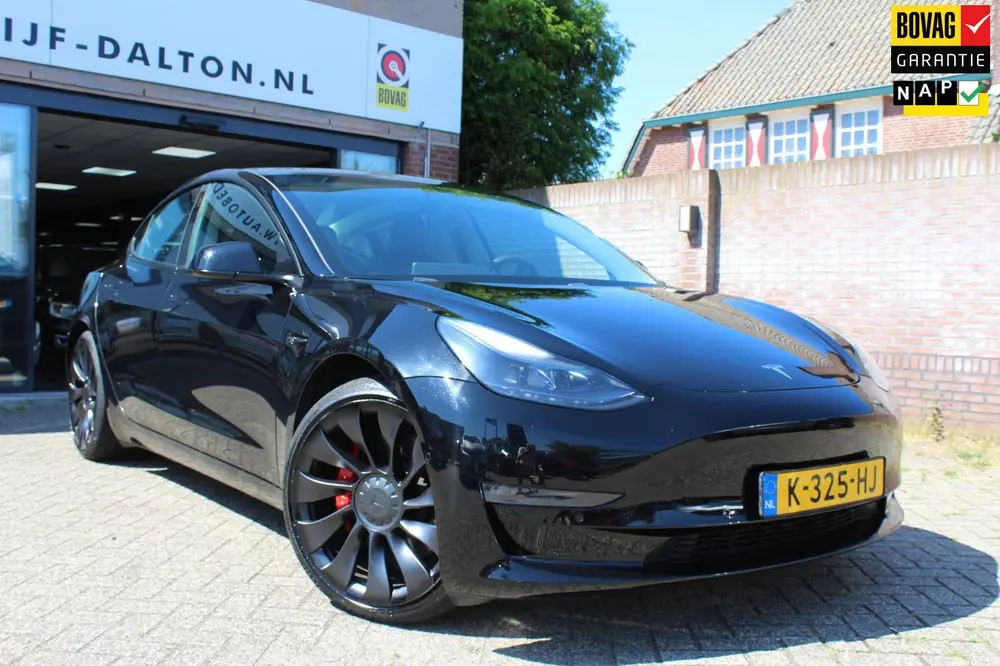Tesla Model 3 Performance AWD 75 kWh SOH 90% WARMTEPOMP uit 2020