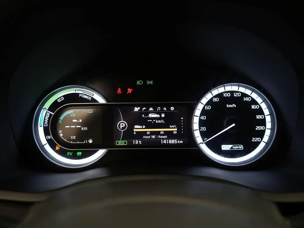 Kia Niro 1.6 GDi Hybrid DynamicLine | Trekhaak | 4-season ba uit 2019, foto 14