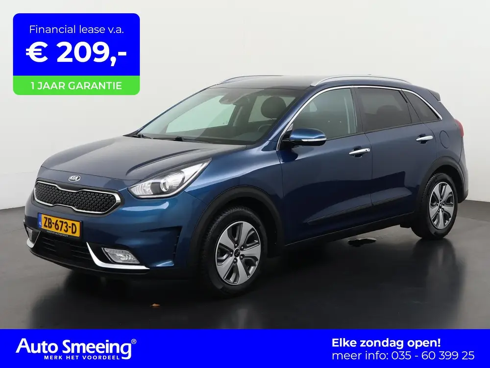 Kia Niro 1.6 GDi Hybrid DynamicPlusLine | Trekhaak | Leder | uit 2019