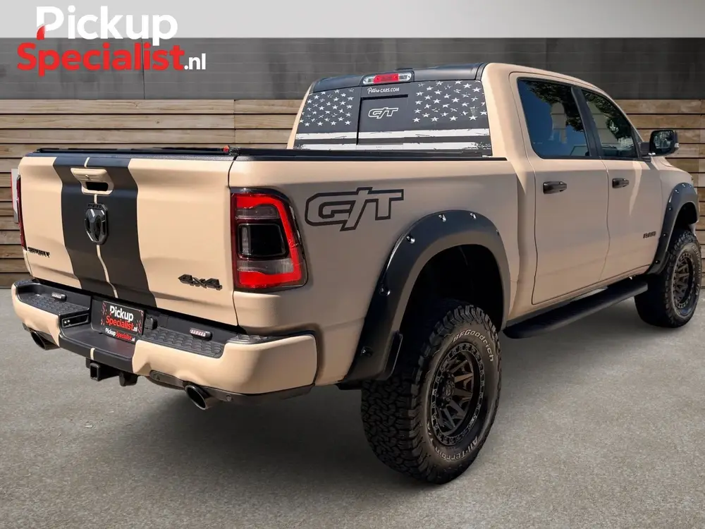 Dodge Ram 1500 5.7 V8 4x4 Crew Cab ,TAUPE , VERHOOGD , GT uit 2022, foto 9