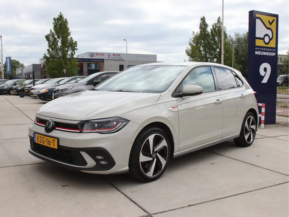 Volkswagen Polo 2.0 GTI DSG 'Ascot Grey', Matrix FULL LED, N uit 2024