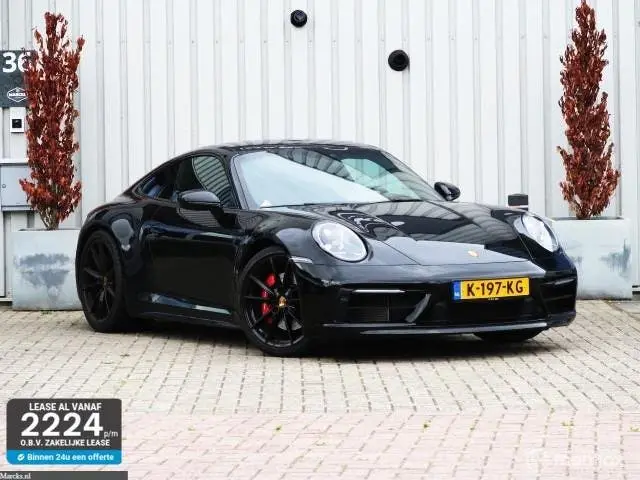 Porsche 911 3.0 Carrera 4 S Zwart *Sport Chrono* Top S uit 2020