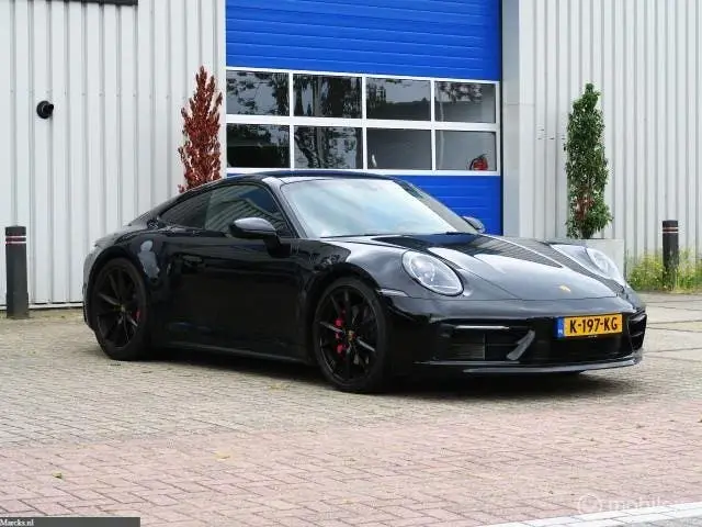 Porsche 911 3.0 Carrera 4 S Zwart *Sport Chrono* Top S uit 2020, foto 5