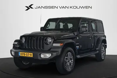 Jeep Wrangler 4xe 380 Sahara Leder Stoelverwarming uit 2021