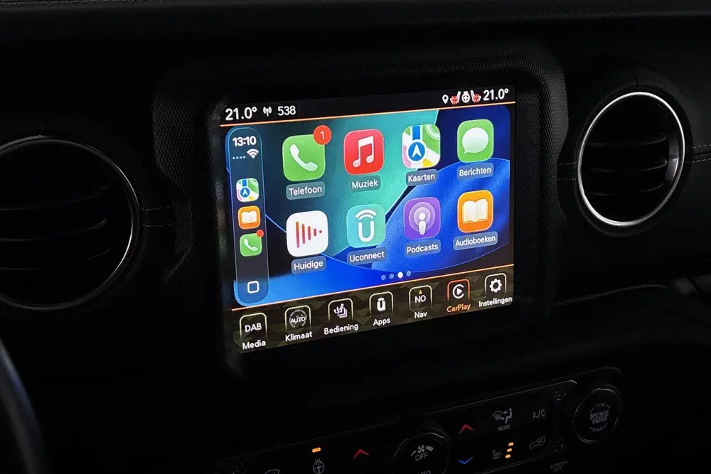Jeep Wrangler 4xe 380 Sahara Leder Stoelverwarming uit 2021, foto 16