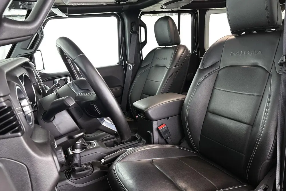 Jeep Wrangler 4xe 380 Sahara Leder Stoelverwarming uit 2021, foto 6