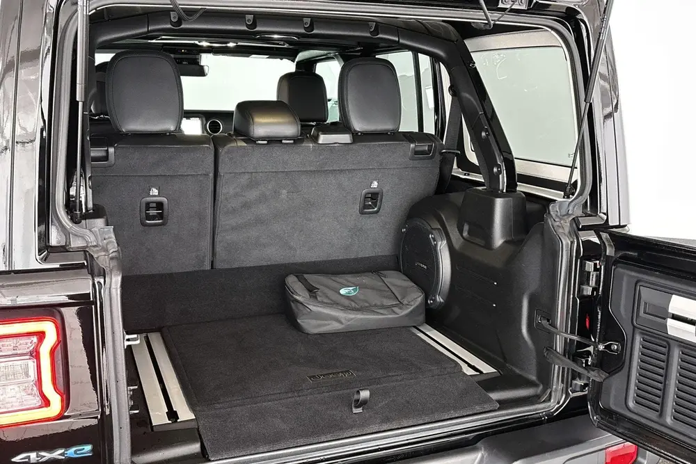 Jeep Wrangler 4xe 380 Sahara Leder Stoelverwarming uit 2021, foto 9
