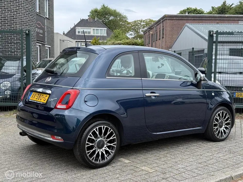 Fiat 500 0.9 TwinAir Collezione Pano / PDC / NAVI / CARPLAY uit 2019, foto 10
