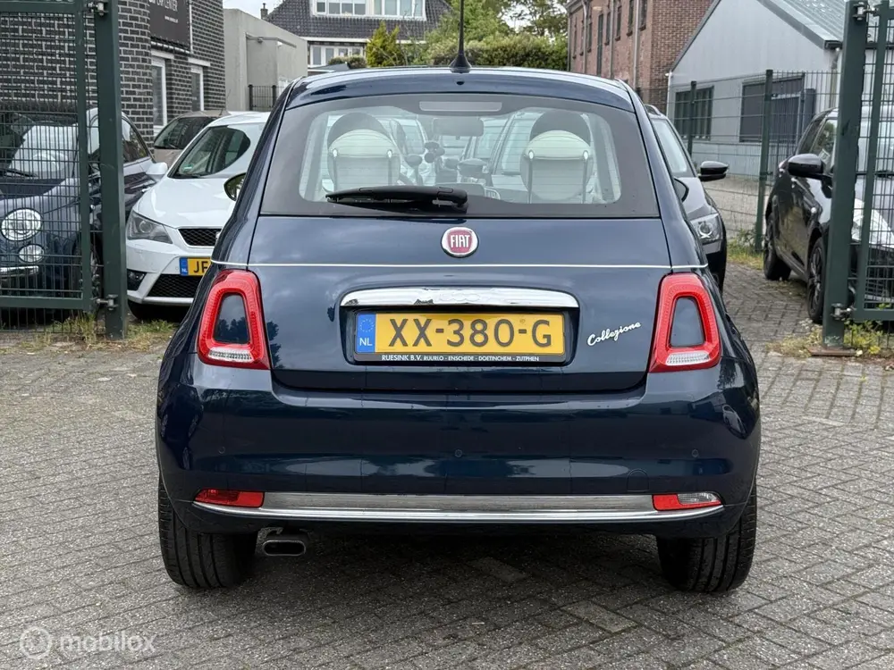 Fiat 500 0.9 TwinAir Collezione Pano / PDC / NAVI / CARPLAY uit 2019, foto 6