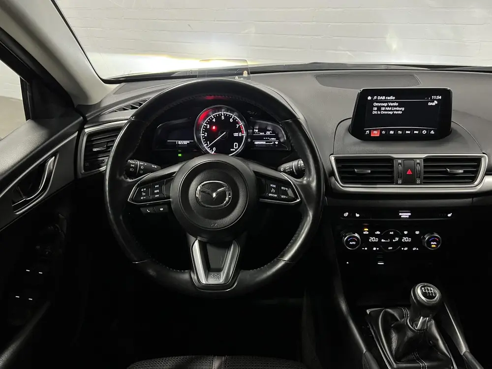 Mazda 3 2.0 SkyActiv-G 120 SkyLease GT Stuur-/stoelverwarmin uit 2019, foto 14