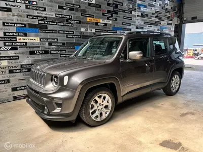 Jeep Renegade 1.3T Limited Automaat, Pano, Apple Carplay uit 2019