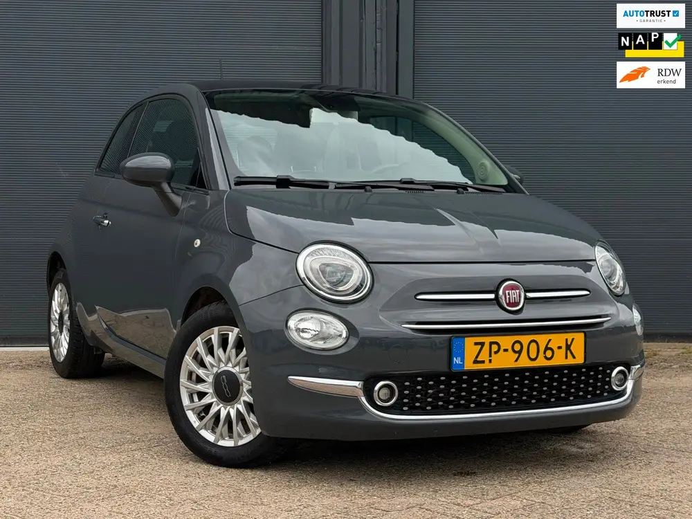 Fiat 500 0.9 Turbo | Airco | Cruise | APK 02-28 | CarPlay | uit 2019