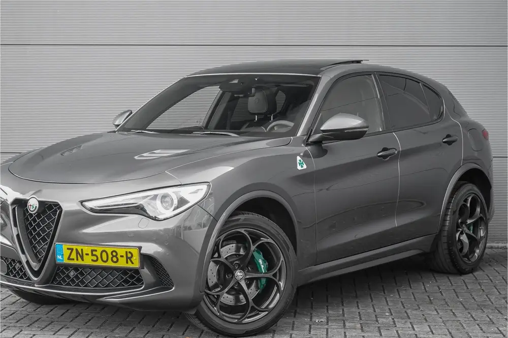 Alfa Romeo Stelvio 2.9 V6 AWD Quadrifoglio Pano H&K Carbon A uit 2019, foto 17