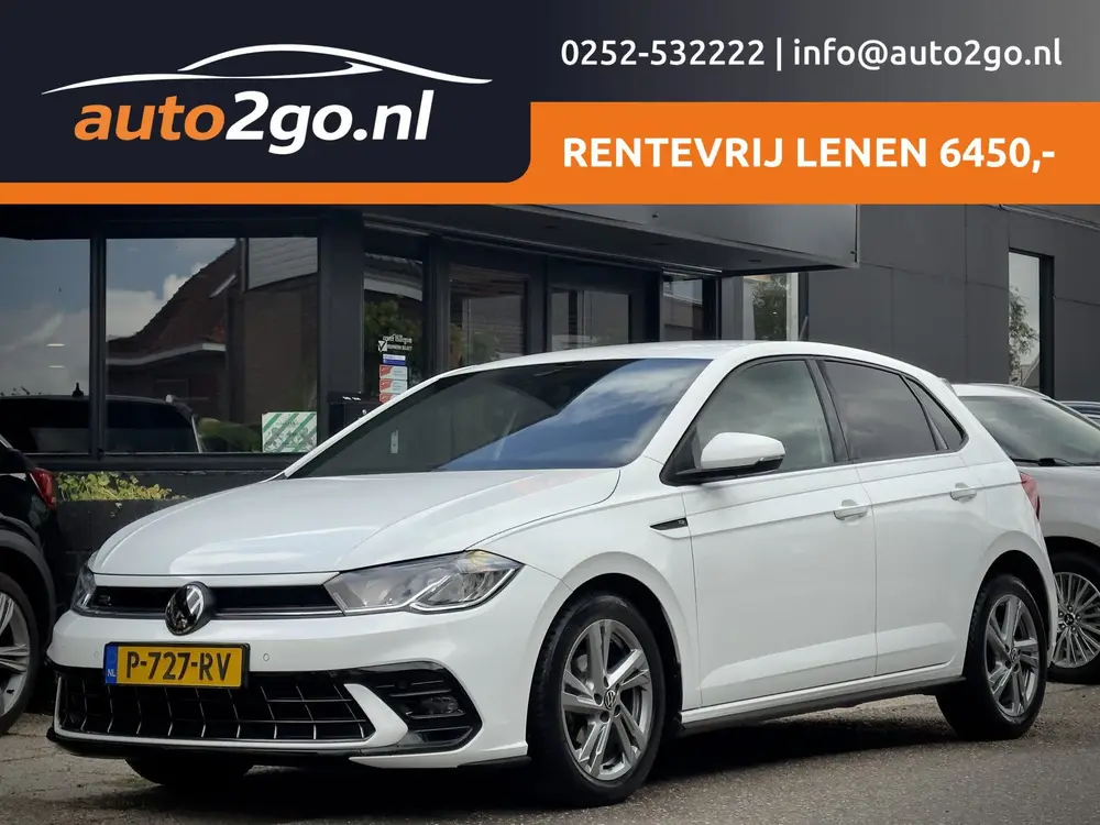 Volkswagen Polo 1.0 TSI R-LINE NAVI CAMERA DIGI-DASH APPLE-C uit 2022