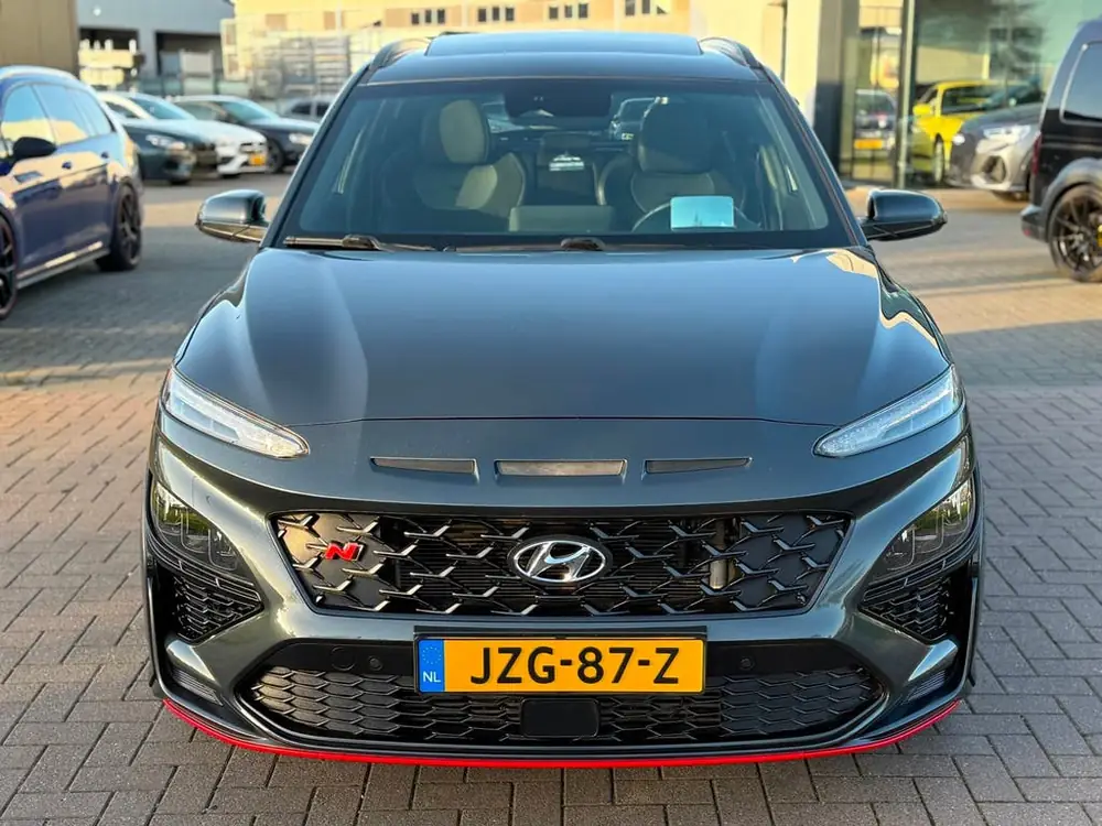 Hyundai Kona N 2.0 2022 280PK Grijs Vol opties Fabrieks-gara uit 2022, foto 2