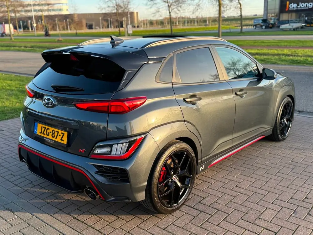 Hyundai Kona N 2.0 2022 280PK Grijs Vol opties Fabrieks-gara uit 2022, foto 3