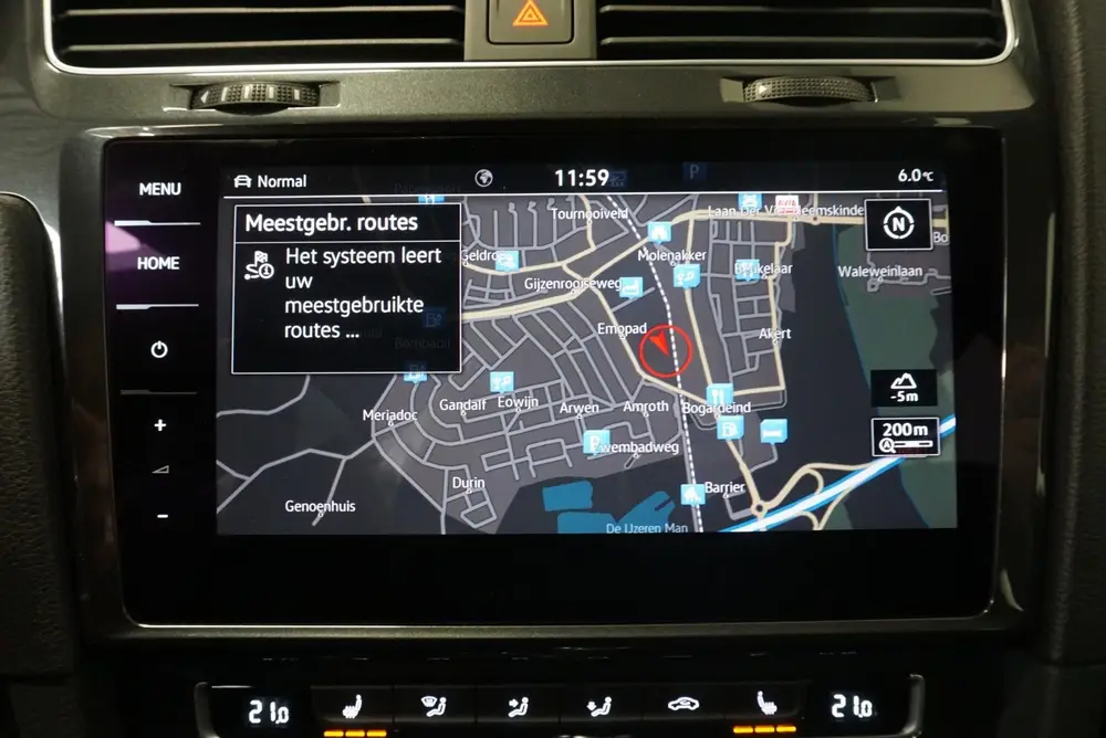 Volkswagen E-Golf Edition Navigatie Climate Control Parkeer uit 2019, foto 10