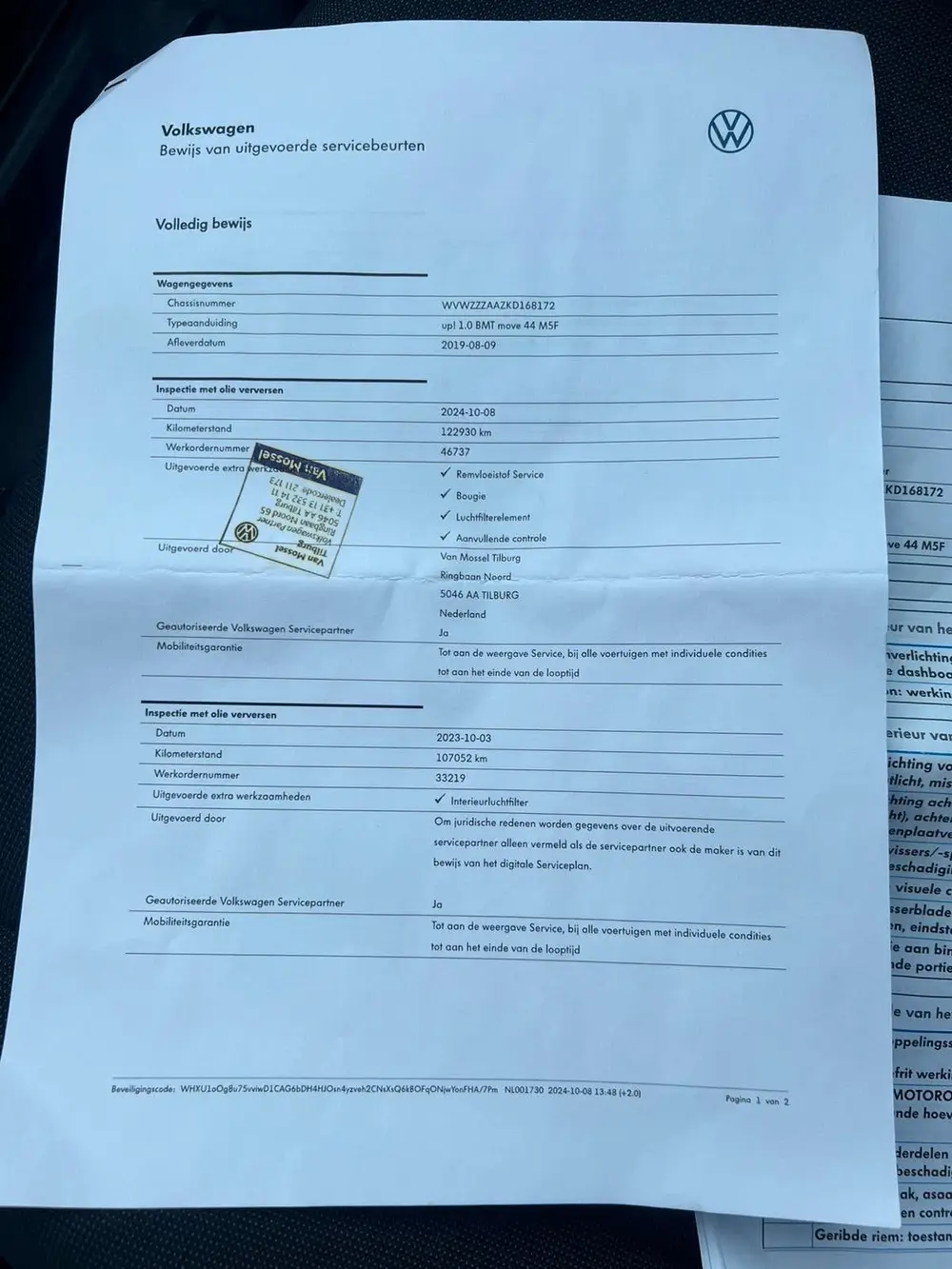 Volkswagen Up! 1.0 60PK 5D BMT 2019 Zwart uit 2019, foto 20