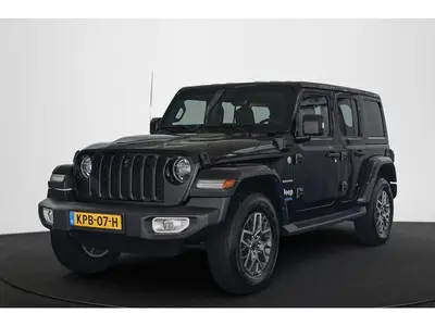 Jeep Wrangler Unlimited 4xe 380 Sahara Leder Stoelverwar uit 2021
