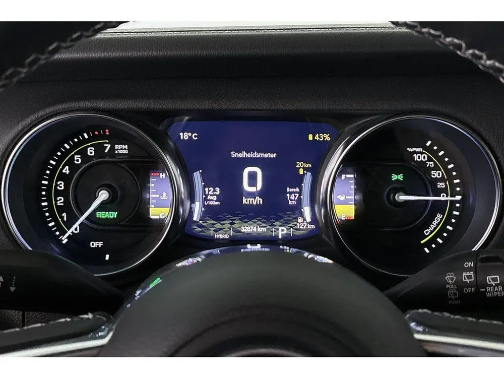 Jeep Wrangler Unlimited 4xe 380 Sahara Leder Stoelverwar uit 2021, foto 10