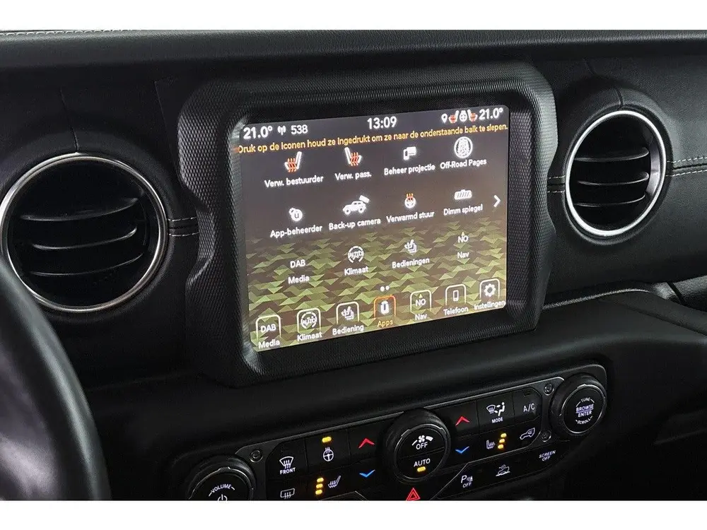 Jeep Wrangler Unlimited 4xe 380 Sahara Leder Stoelverwar uit 2021, foto 12