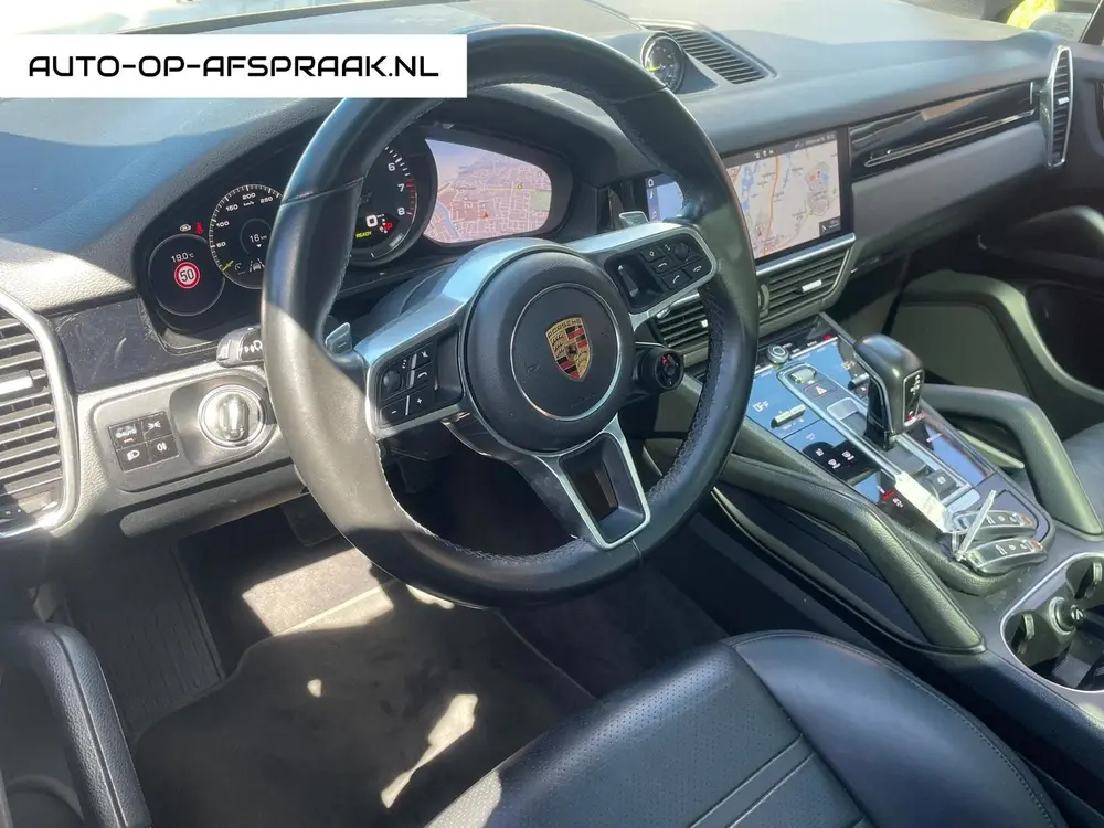 Porsche Cayenne Cayenne Coupé 3.0 E-Hybrid Chrono Pano Luchtv. Leer uit 2020, foto 11