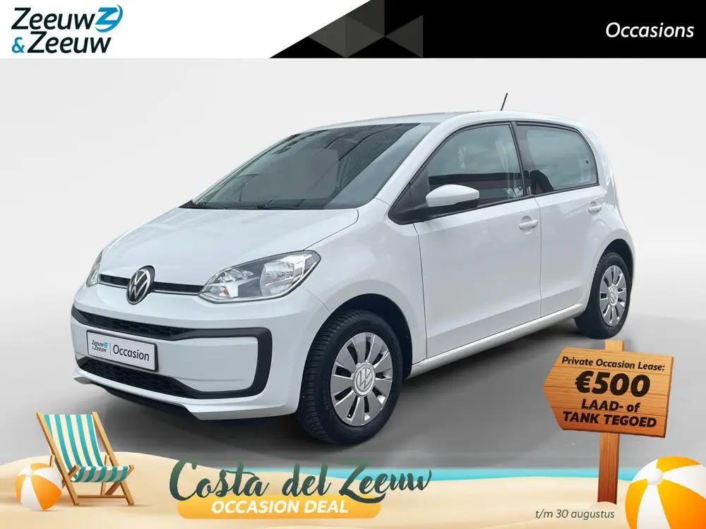 Volkswagen Up! 1.0 65PK | Climate Control| Parkeersensoren| uit 2021