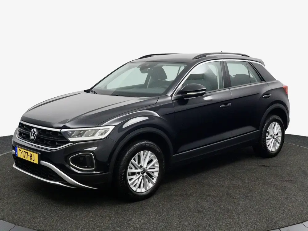 Volkswagen T-Roc 1.0 TSI Life zwart uit 2023, foto 9
