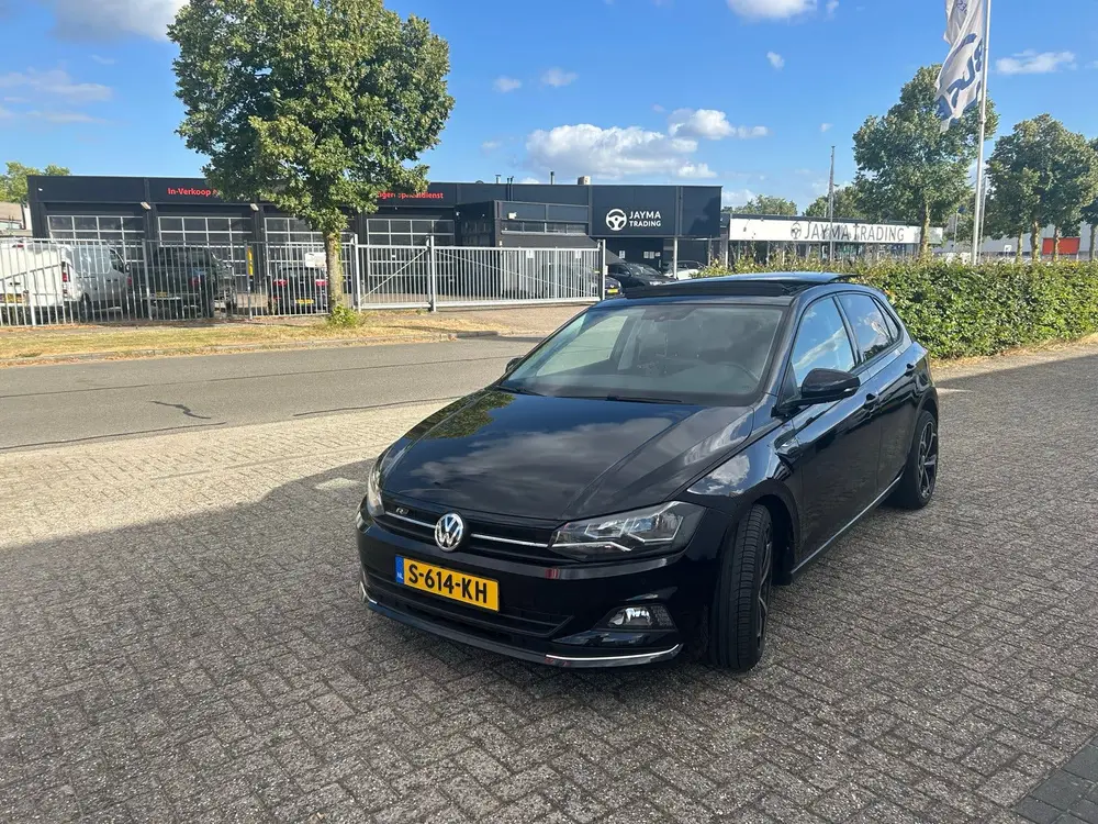 Volkswagen Polo 1.0 TSI 95pk PANO 7-DSG automaat 2019 Zwart uit 2019, foto 2