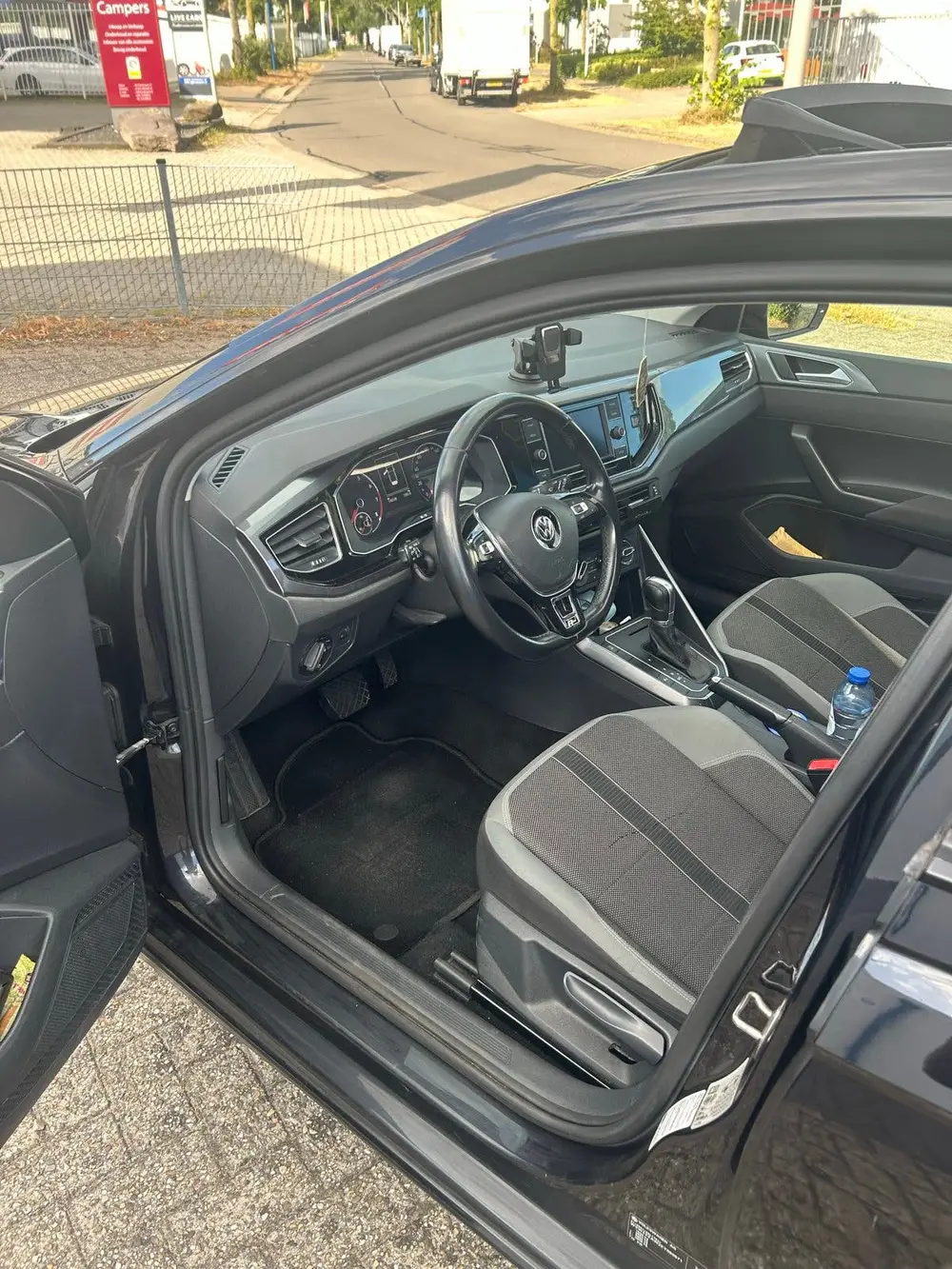 Volkswagen Polo 1.0 TSI 95pk PANO 7-DSG automaat 2019 Zwart uit 2019, foto 8