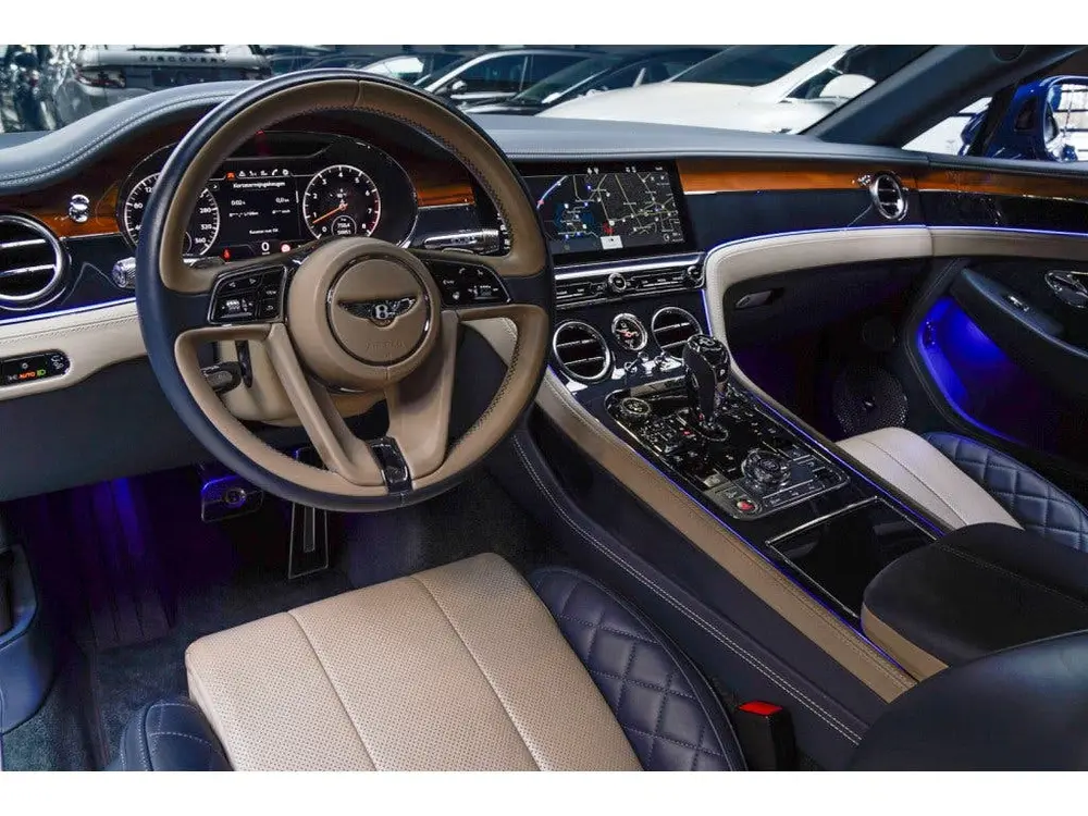 Bentley Continental 6.0 W12 HUD Naim Leer Nachtzicht ACC uit 2019, foto 15